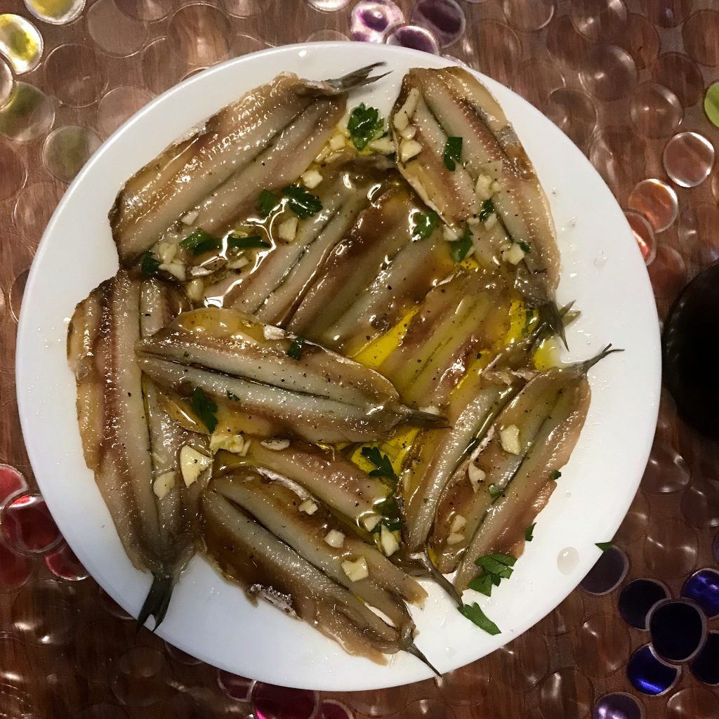Boquerones en vinagre