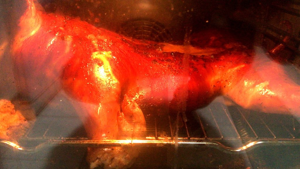 Cochinillo en el horno