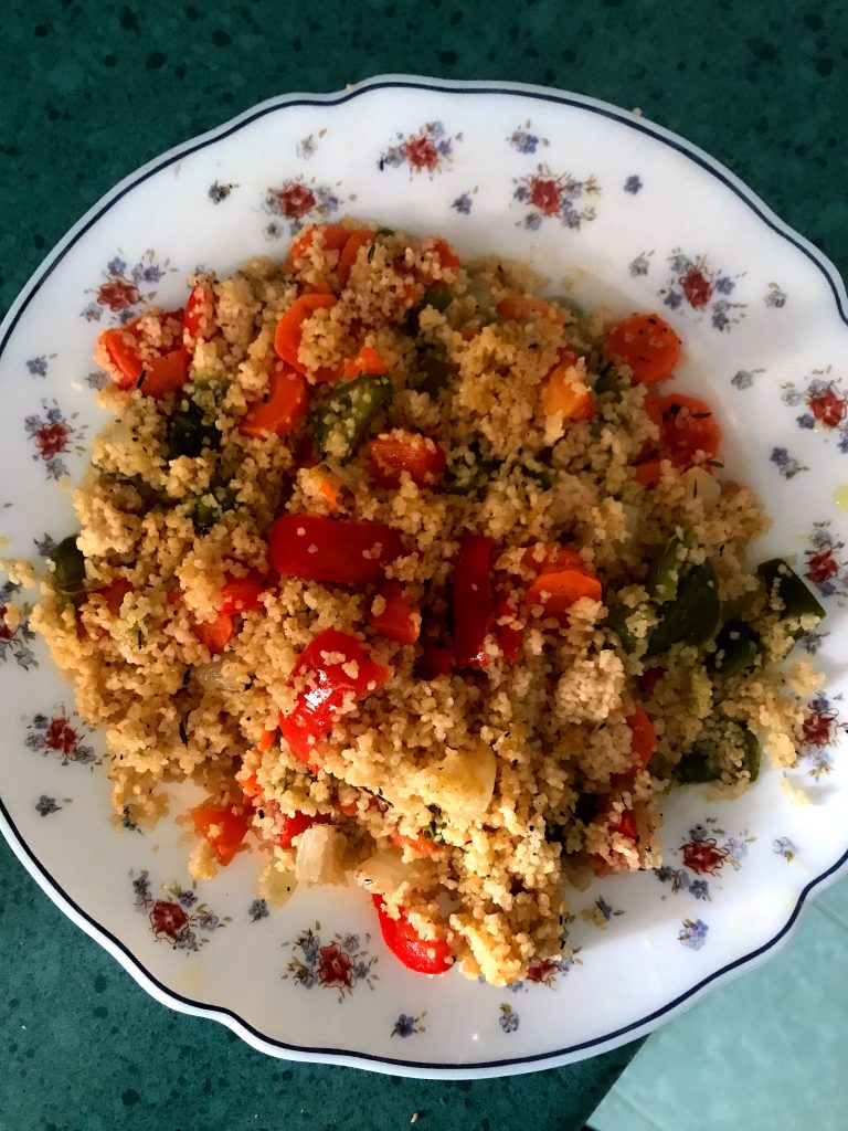 Cous cous con hortallizas