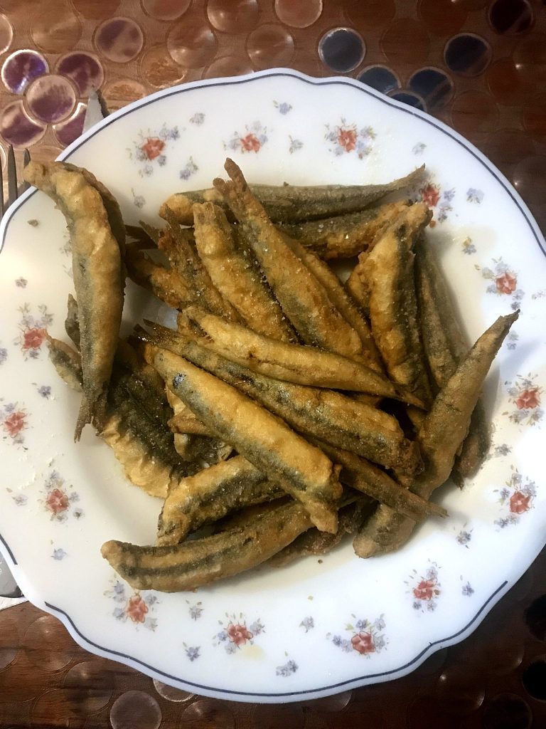Boquerones fritos