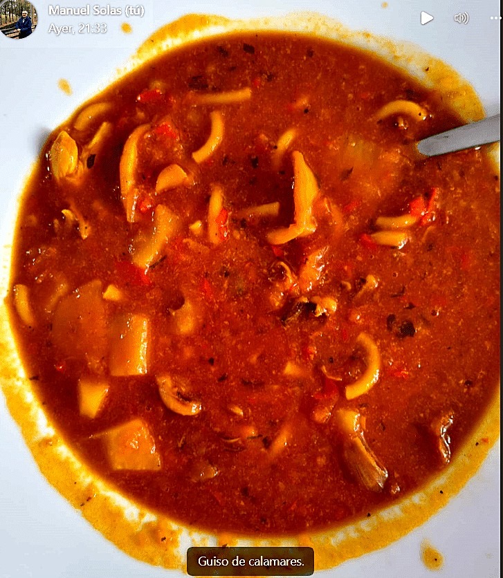 Guiso de Calamares