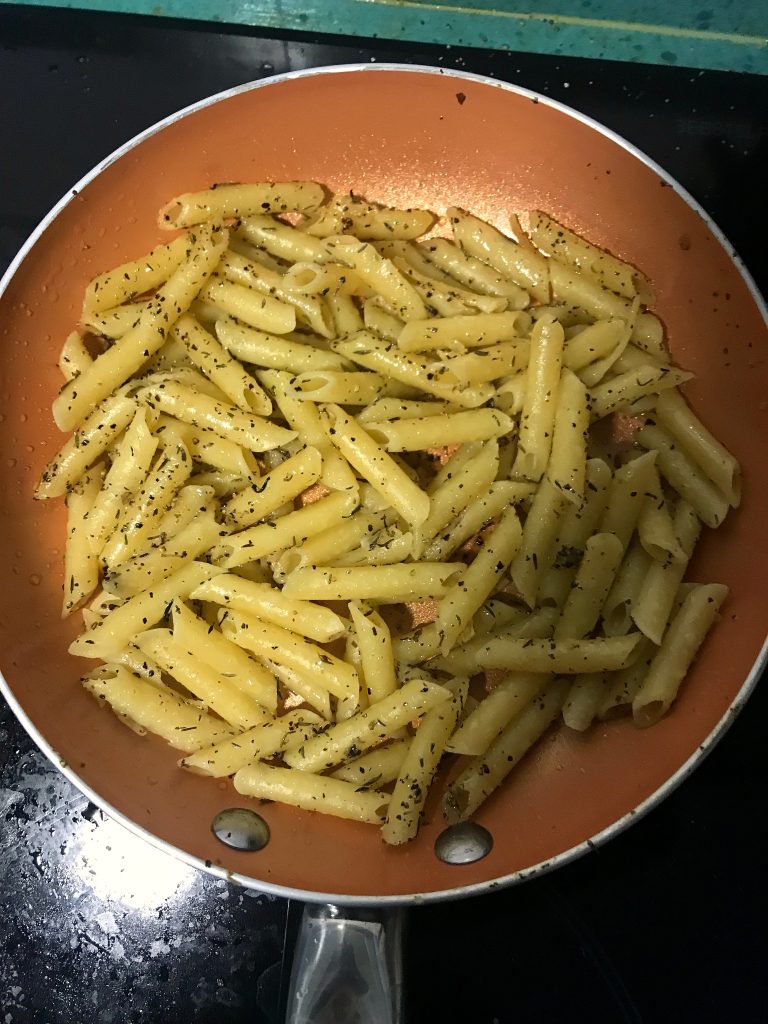Macarrones al aceite
