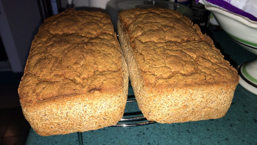 Pan de trigo sarraceno y centeno