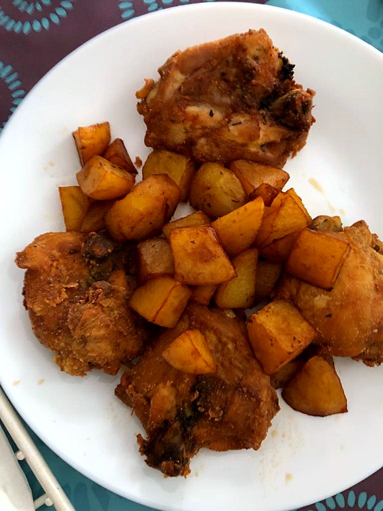 Pollo empanado