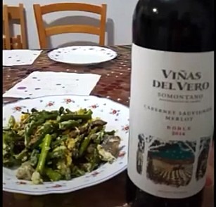 Revuelto de esparragos trigueros