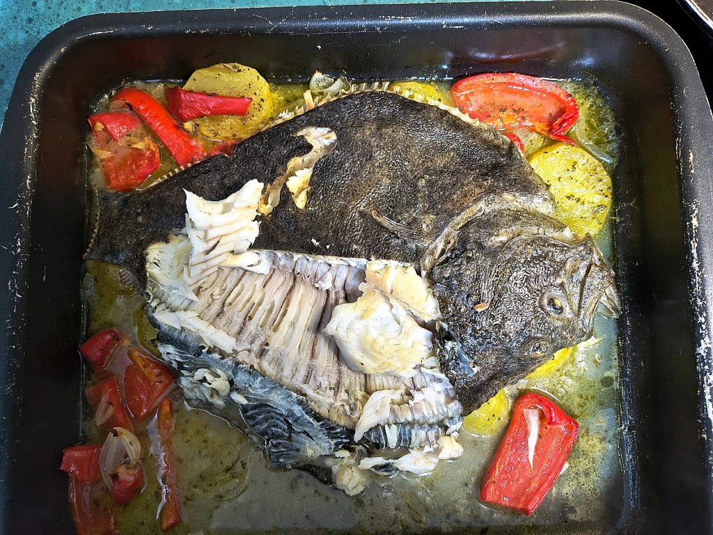 Rodaballo al  horno (1)