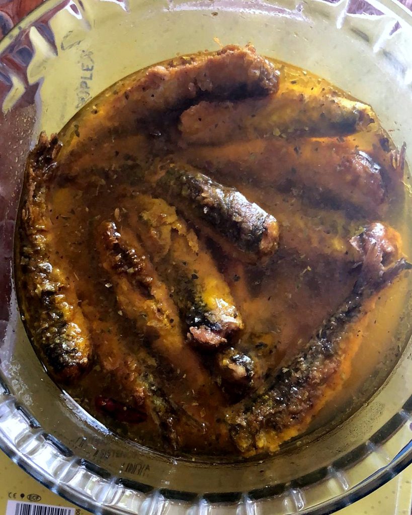 Sardinas en mi escabeche