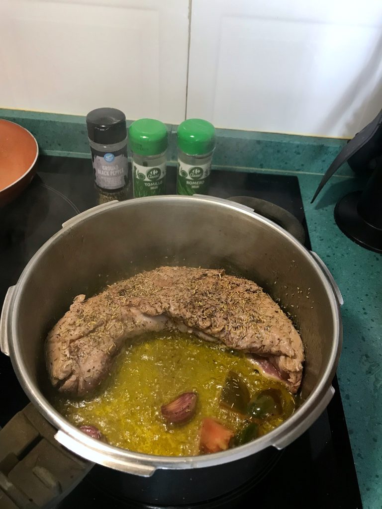 Solomillo de cerdo o de pavo en la olla rápida (1)