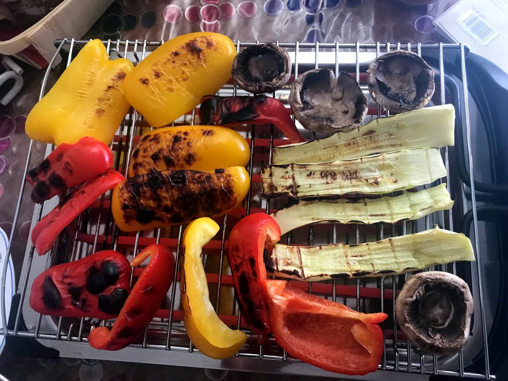 Verduras a la parrilla